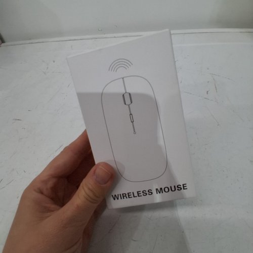 RECHARGEABLE WIRELESS BLUETOOTH MOUSE - SLIM ERGNOMIC DESIGN - SILVER (MODEL: E68) image 4