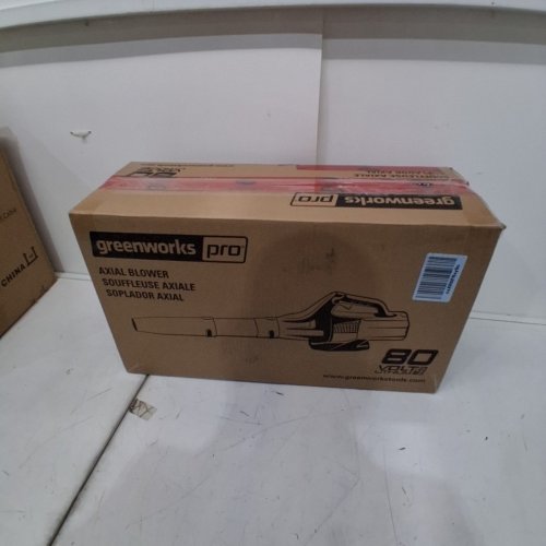 GREENWORKS PRO CORDLESS AXIAL BLOWER *TOOL ONLY* - 80V - GREEN/BLACK - (MODEL: BLB482) image 4