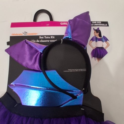 BAT TUTU KIT - ONE SIZE - PURPLE image 3