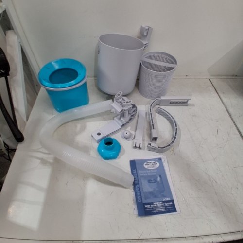 INTEX ABOVE-GROUND POOL DELUXE SKIMMER WITH CONNECTOR HOSE - BLUE/WHITE (MODEL: 28000E) image 2