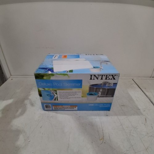 INTEX ABOVE-GROUND POOL DELUXE SKIMMER WITH CONNECTOR HOSE - BLUE/WHITE (MODEL: 28000E) image 5