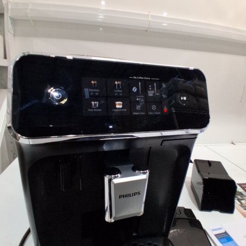 PHILIPS 2300 SERIES LATTEGO FULLY AUTOMATIC COFFEE & ESPRESSO MAKER WITH BUILT-IN MILK FROTHER & GRINDER - BLACK (MODEL: EP2330) image 2
