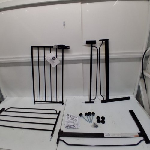 REGALO EASY STEP EXTRA WIDE SAFETY GATE - 29-49" X 30" - BLACK (MODEL: 1164 EB DS) image 2