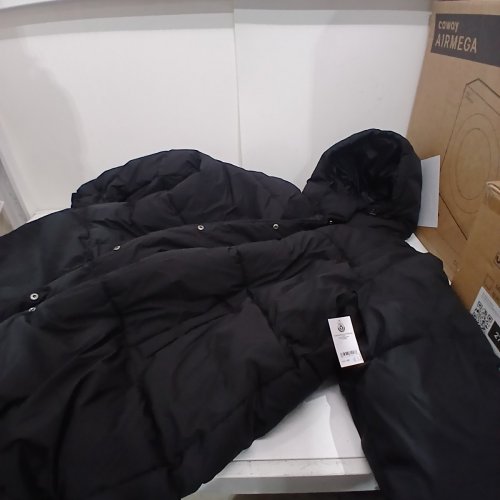 WOMEN'S AMAZON ESSENTIALS OVERSIZED LONG PUFFER JACK - 4X - BLACK (STYLE: AEWP30284F23) image 2