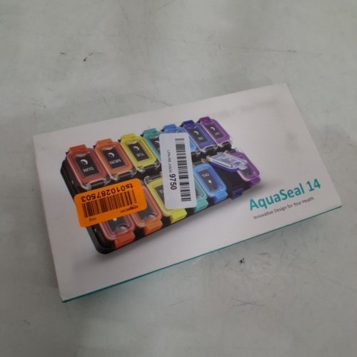 FULLICON MOISTURE PROOF PILL ORGANIZER 2 TIMES A DAY - MULTICOLOR (MODEL: AQUASEAL 14) image 2