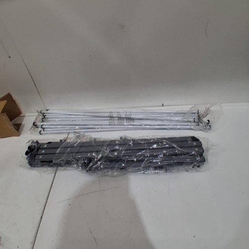 HONEY-CAN-DO COLLAPSIBLE DRYING RACK - 50LBS CAP - GREY image 3