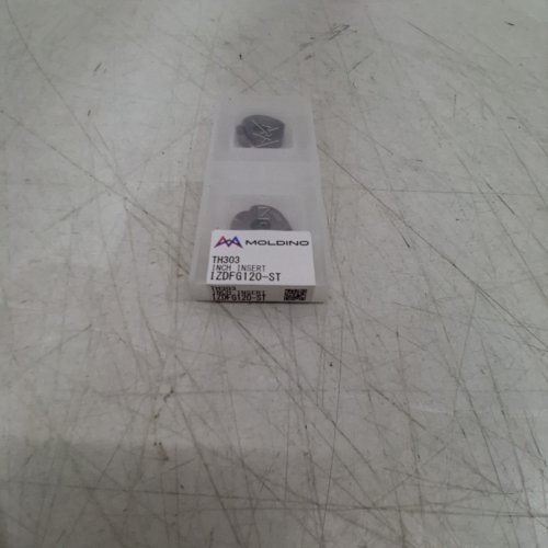 2PK MOLDINO INDEXABLE HELIX EDGE CUTTING INSERT - TH303 - 0.750" DIAMETER (MODEL: IZDFG120-ST) image 3
