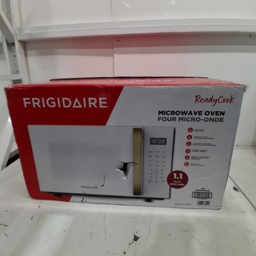 FRIGIDAIRE COUNTERTOP MICROWAVE OVEN - 1.1 CU. FT 900W- WHITE - (MODEL: EMW1154) image 11