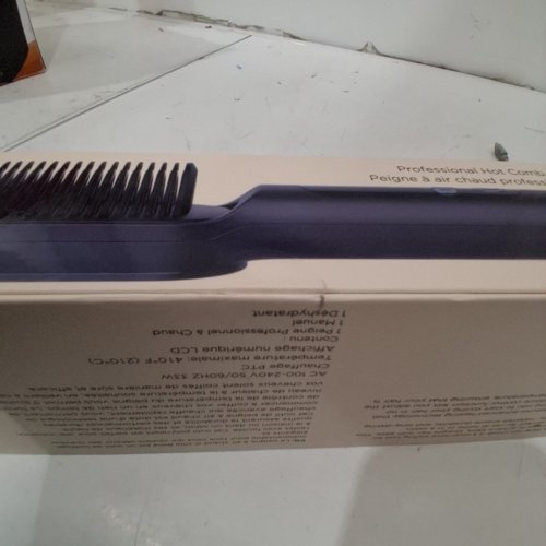 OLLA BELLA PROFESSIONAL HOT COMB - AC100-240 V 50/60HZ 30W - BLACK (MODEL: OB-HCB-BK) image 3