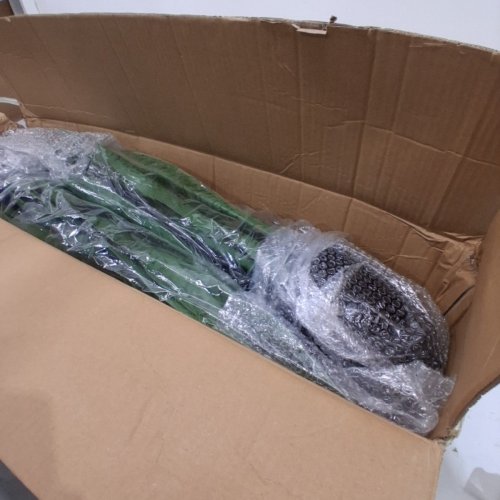 2PK KOL LIFELIKE SILK ARTIFICIAL SNAKE PLANT - 35" / 3FT - GREEN/BLACK- (MODEL:D419B01) image 4