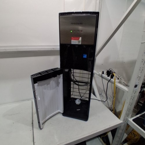FRIGIDAIRE HOT AND COLD WATER DISPENSER, 5 GALLON - STAINLESS STEEL/BLACK (MODEL: EFWC505) image 6