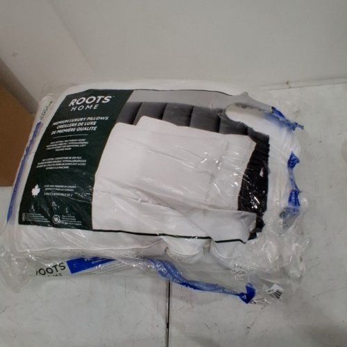 2PK ROOTS HOME MICRO GEL PILLOW - QUEEN - WHITE image 3