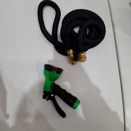 JOEYS GARDEN EXPANDABLE GARDEN HOSE - 25FT - BLACK image 2
