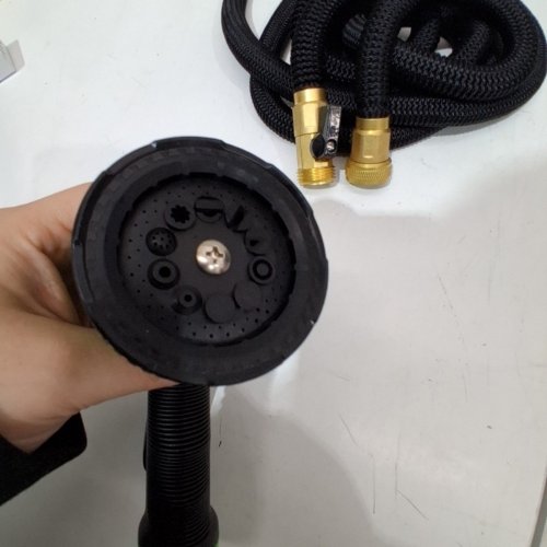 JOEYS GARDEN EXPANDABLE GARDEN HOSE - 25FT - BLACK image 3