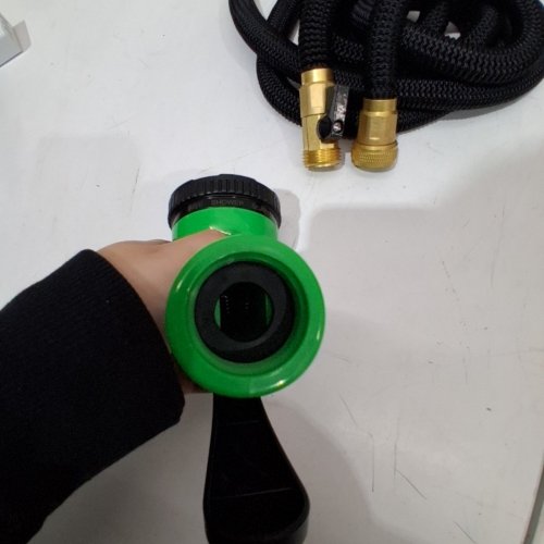 JOEYS GARDEN EXPANDABLE GARDEN HOSE - 25FT - BLACK image 4