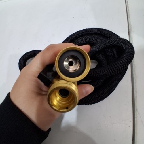 JOEYS GARDEN EXPANDABLE GARDEN HOSE - 25FT - BLACK image 5