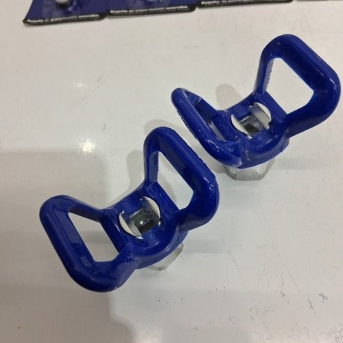 6PC AIRLESS PAINT SPRAYER TIPS WITH 2 GUARDS - 213/315/417/515/517/523 - BLUE/SILVER image 6