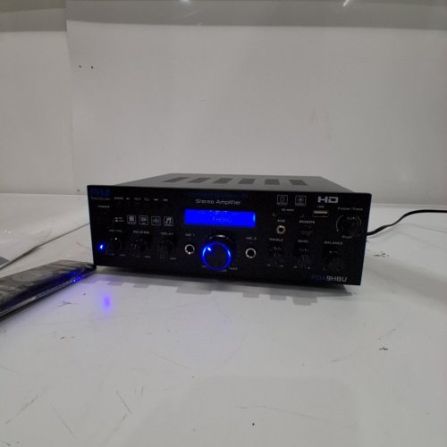 PYLE BLUETOOTH HOME STEREO AMPLIFIER - 200W - BLACK (MODEL: PDA9HBU) image 2