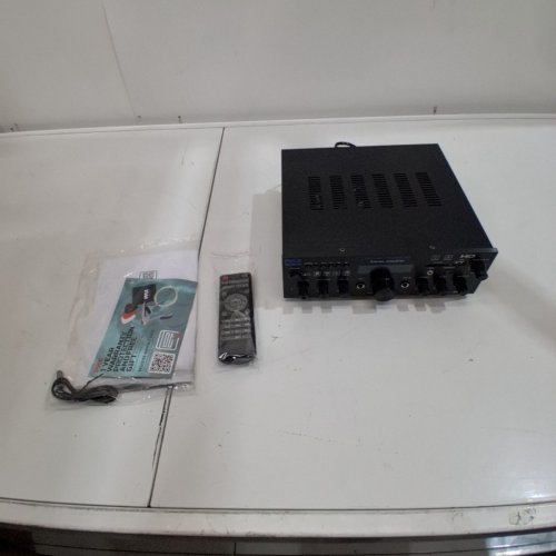 PYLE BLUETOOTH HOME STEREO AMPLIFIER - 200W - BLACK (MODEL: PDA9HBU) image 4