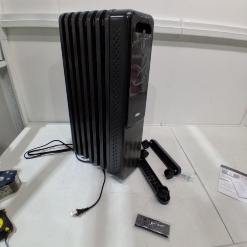 DREO OIL FILLED RADIATOR ELECTRIC RADIANT HEATER- 1500W - BLACK / DARK GREY (MODEL: OH310/DR-HSH010) image 3
