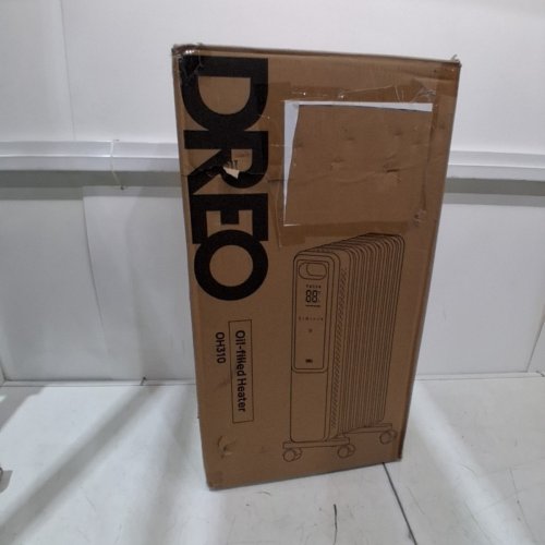 DREO OIL FILLED RADIATOR ELECTRIC RADIANT HEATER- 1500W - BLACK / DARK GREY (MODEL: OH310/DR-HSH010) image 5