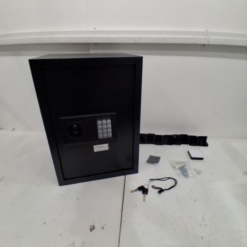 FOWORE FIREPROOF DROP SAFE ANTI-THEFRT FIRE RESISTANT DIGITAL COMIBATION LOCK AND KEYS - 2.6 CU. FT - BLACK image 3