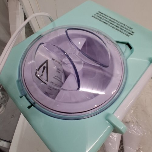 NOSTALGIA SNOW CONE SHAVED ICE MACHINE - MAKES 20 ICY TREATS - BLUE image 2