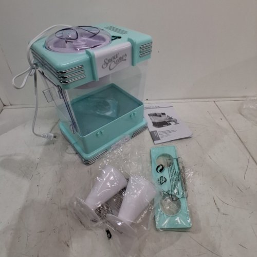 NOSTALGIA SNOW CONE SHAVED ICE MACHINE - MAKES 20 ICY TREATS - BLUE image 4
