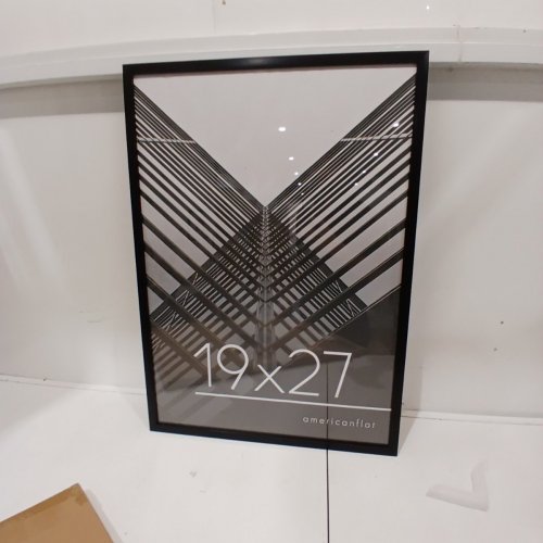 AMERICANFLAT POSTER FRAME WITH POLISHED PLEXIGLASS - 19" X 27" - BLACK image 3