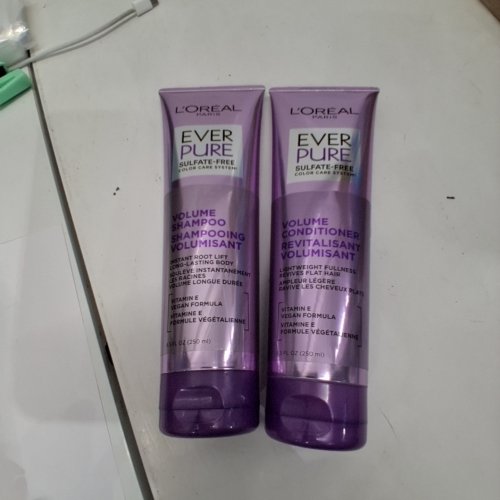 2PC L'ORÉAL SULFATE-FREE SHAMPOO AND CONDITIONER SET - 250 ML/EACH image 2