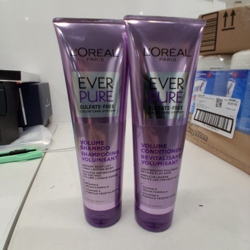 2PC L'ORÉAL SULFATE-FREE SHAMPOO AND CONDITIONER SET - 250 ML/EACH image 3