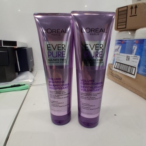 2PC L'ORÉAL SULFATE-FREE SHAMPOO AND CONDITIONER SET - 250 ML/EACH image 4