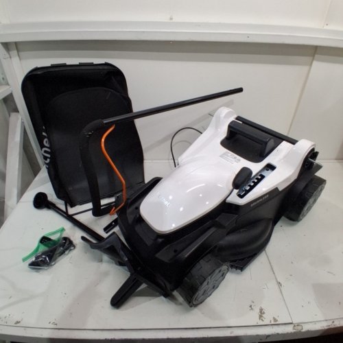 LITHELI U20 CORDLESS BRUSHLESS LAWN MOWER - 20V - 8GAL GRASS BAG - 13" PATH - WHITE/BLACK (MODEL: EGT010159) image 2