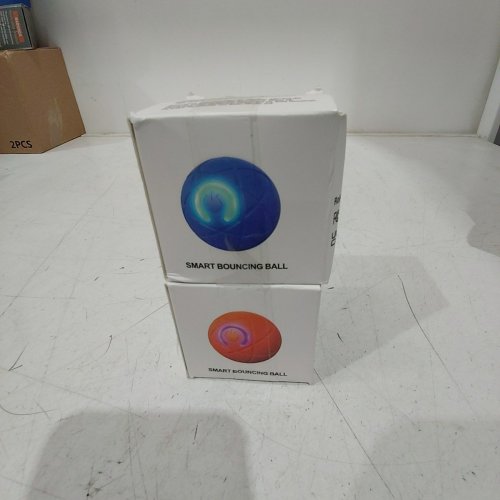2PK SMART INTERACTIVE DOG SHAKY BALL TOYS - BLUE / ORANGE image 2