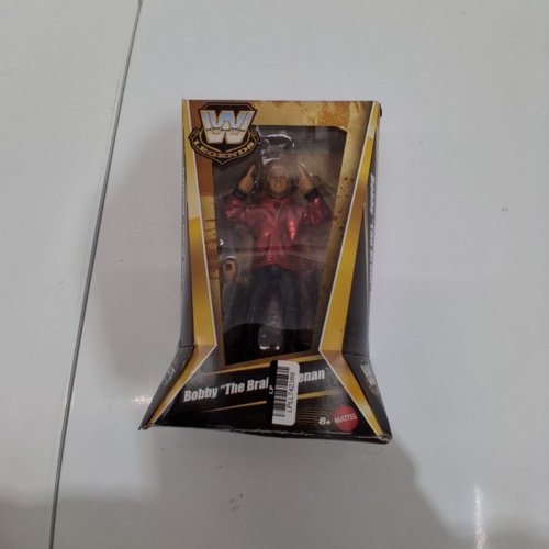 MATTEL WWE LEGENDS BOBBY "THE BRAIN" HEENAN ACTION FIGURE - 6" image 2