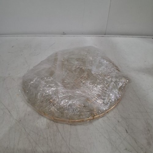 MINI CRYSTAL CHANDELIER LIGHT FIXTURE - 11" DIAMEWTER - BRONZE/CRYSTAL image 4