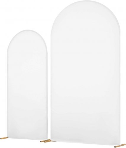 VEVOR ARCH BACKDROP STAND, SET OF 2, 7.2 FT AND 6 FT, METAL ARCH BACKDROP STAND WITH COVER - GOLD (MODEL#: VEVOR ABC-7.2FT+6FT+BU) image 6
