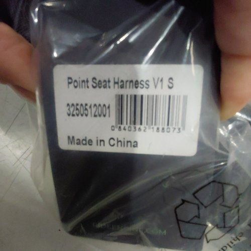RIDE ENGINE POINT VI SEAT HARNESS - SMALL - BLACK image 2