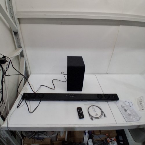 LG WIRELESS 2.1CH SOUND BAR SYSTEM WITH SUBWOOFER - BLACK (MODEL: SQC2) image 4