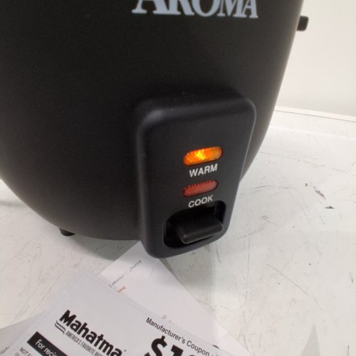 AROMA RICE AND GRAIN COOKER - 6-CUP, 1.5 QUART, BLACK (MODEL:ARC-373-INGB) image 2