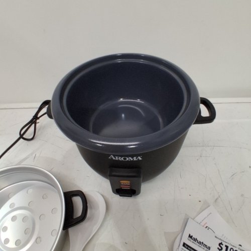 AROMA RICE AND GRAIN COOKER - 6-CUP, 1.5 QUART, BLACK (MODEL:ARC-373-INGB) image 4