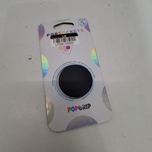 POPSOCKETS ADHESIVE PHONE GRIP AND STAND WITH SWAPPABLE TOP - Black image 2