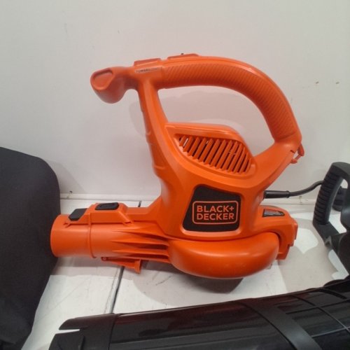 BLACK AND DECKER CORDED BACK PACK LEAF BLOWER, VACUUM & MULCHER, 250MPH, 400CFM - BLACK/ORANGE (MODEL : BEBL7000) image 5