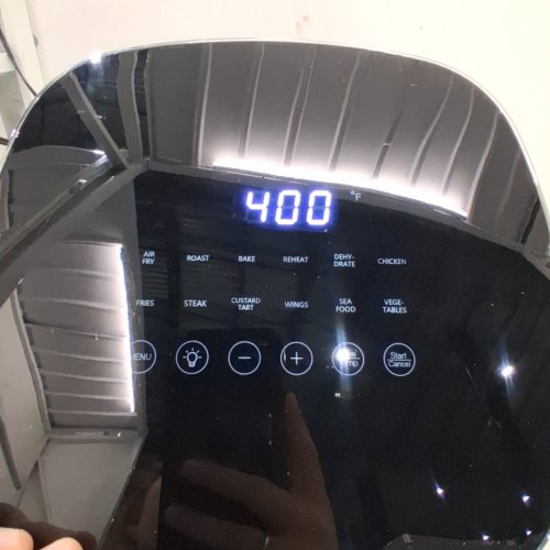 OLIXIS 12-IN-1 AIR FRYER WITH WINDOW - BLACK (MODEL: KZ-D6QT-GY) image 2