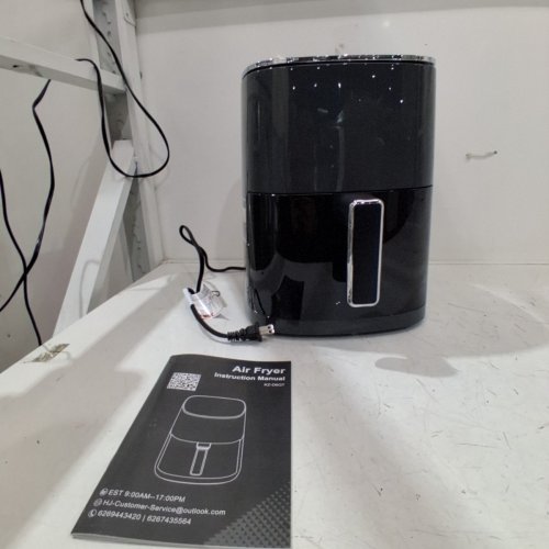 OLIXIS 12-IN-1 AIR FRYER WITH WINDOW - BLACK (MODEL: KZ-D6QT-GY) image 3