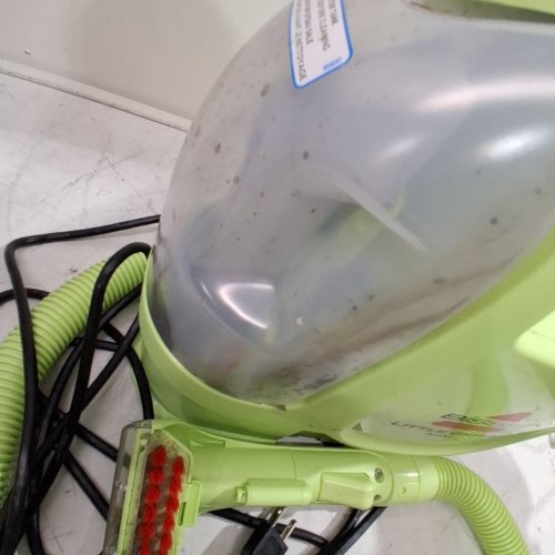 BISSELL LITTLE GREEN MINI CORDED PORTABLE CARPET AND UPHOLSTERY DEEP CLEANER WITH SELF-CLEANING TOUGH STAIN TOOL AND HYDRORINSE TOOL (MODEL: 4075B) image 4