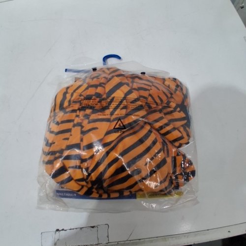 UNISEX RUBIES TIGER ONESIE COSTUME - LARGE/EXTRA LARGE - ORANGE/BLACK (STYLE: 702799) image 3
