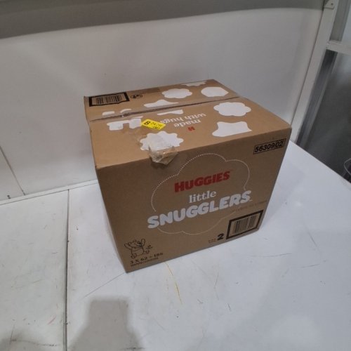 186PK HUGGIES LITTLE SNUGGLERS DIAPERS - SIZE 2 (MODEL: 56310) image 2