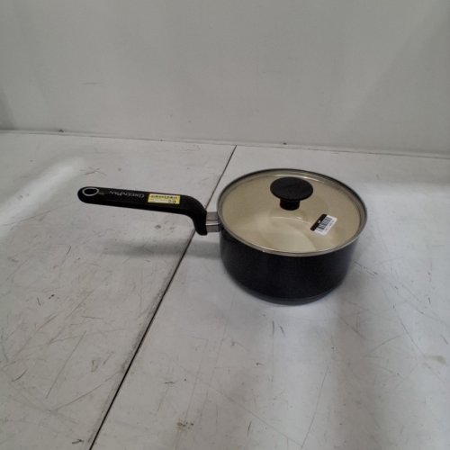 GREENPAN NON-STICK SAUCEPAN WITH LID - 3QT - BLACK (MODEL: 9258) image 3