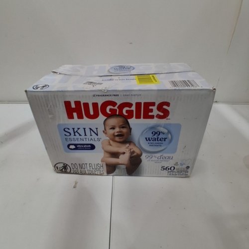 10 (56PK) HUGGIES SKIN ESSENTIALS BABY WIPES (560 WIPES TOTAL) image 3
